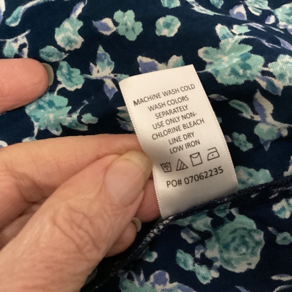 Women Within Blouse Dainty Floral Cottagecore Spilt Bodice Womens SZ 1X - Picture 6 of 8